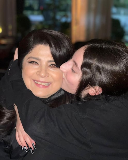 Victoria Ruffo junto a su hija Vicky Fayad / Foto: Instagram