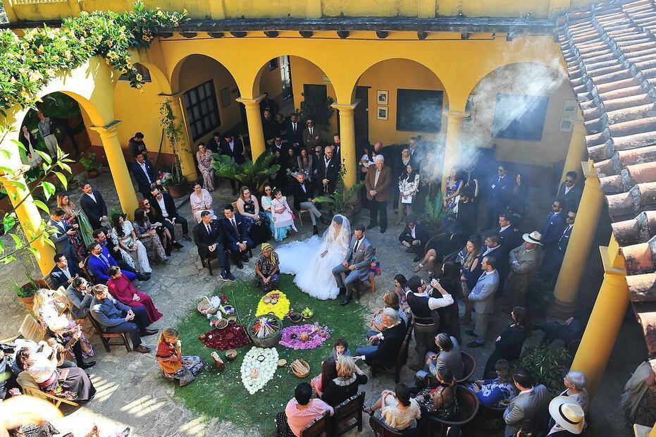 Max Villegas y María de la Fuente cumplen un año de casados