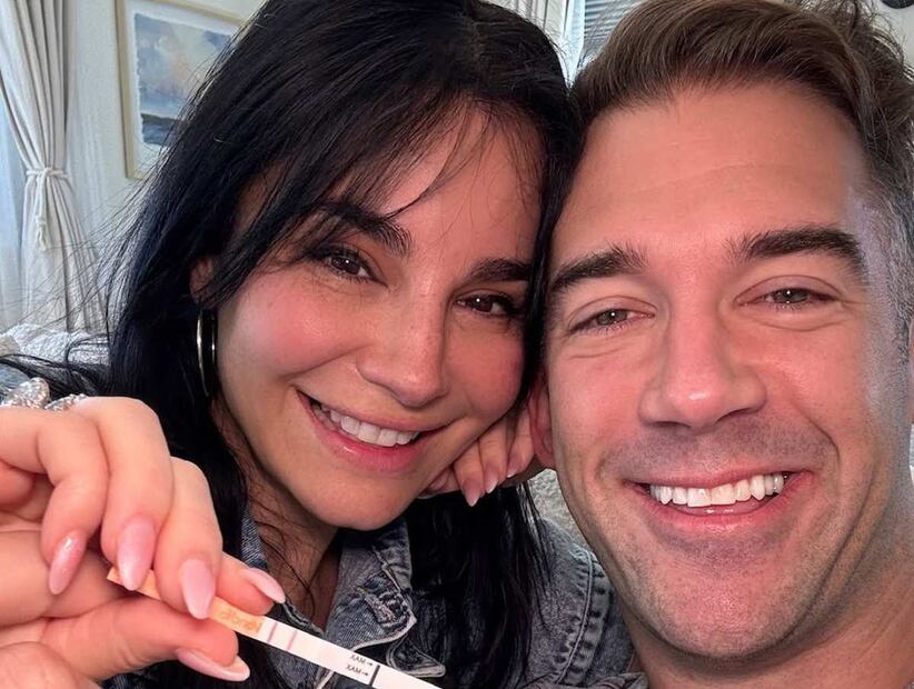 Martha Higareda y Lewis Howes / Foto: Instagram @lewishowes