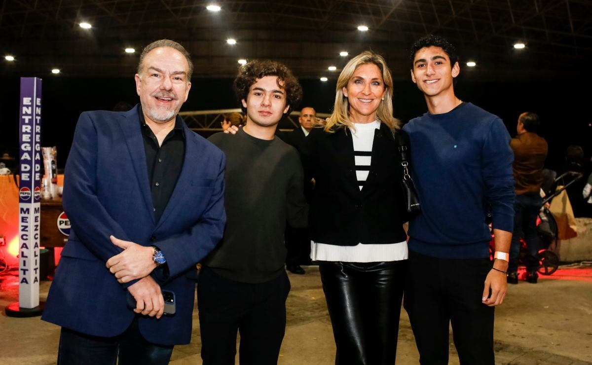 Horacio Castelo, Diego Pérez, Ana María de la Torre y Maximiliano Couret / Foto: Esteban Torreblanca