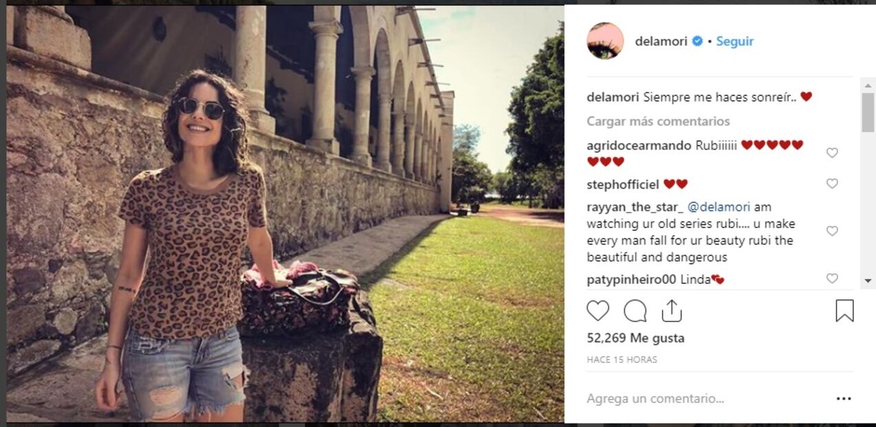 El súper romántico mensaje de Bárbara Mori... ¿es para Fernando Rovzar?