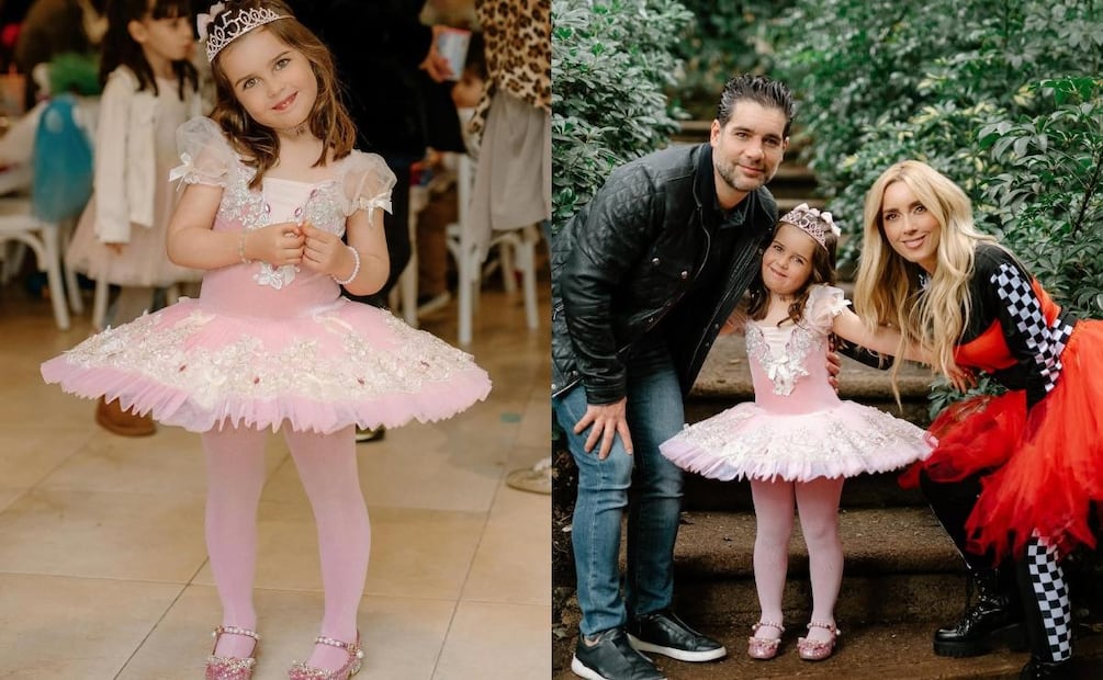 Shanik Aspe y Mauricio Odiardi con su hija Carlotta / Fotos: Instagram @shanik_aspe