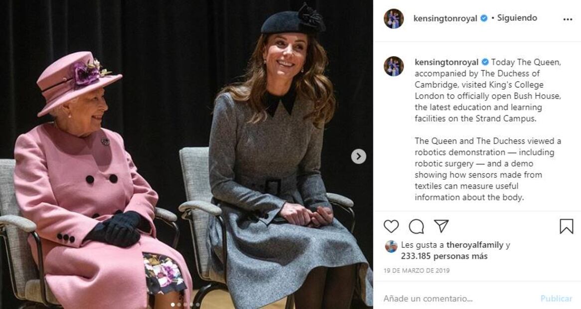 La reina Isabel II sale de confinamiento y posiciona al príncipe William 