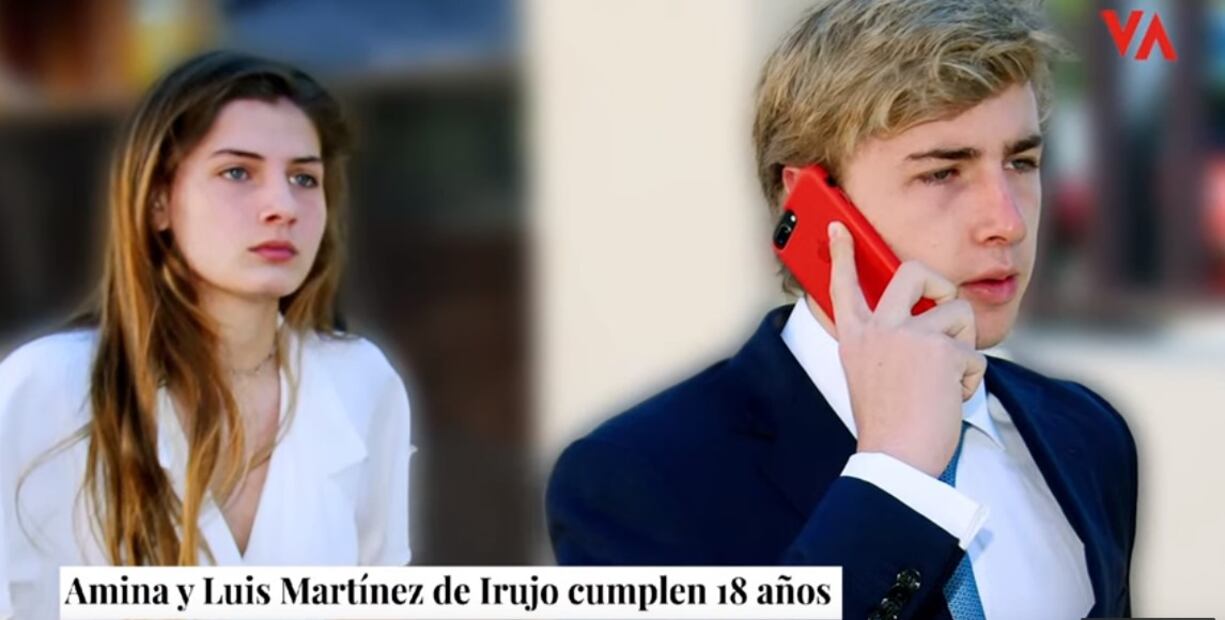 Amina y Luis, hijos de Genoveva Casanova y Cayetano Martínez de Irujo, cumplieron la mayoría de edad 