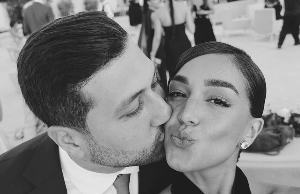 Ale Capetillo y su prometido Nader Shoueiry / Foto: Instagram
