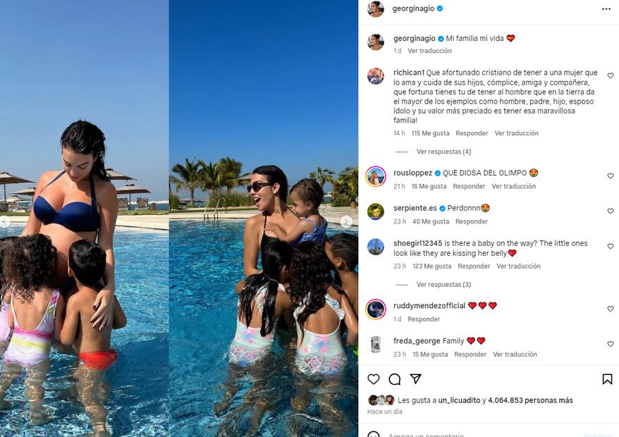 Georgina Rodríguez/Instagram
