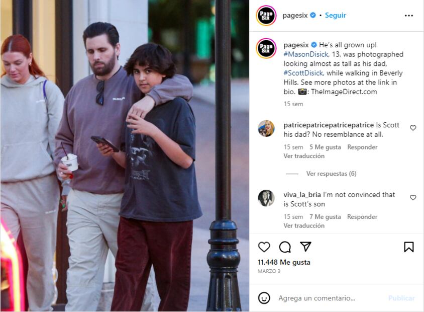 Mason Dash Disick nació el 14 de diciembre de 2009 / Instagram
