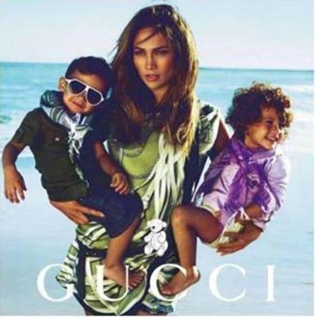 Papás famosos con hijos modelos