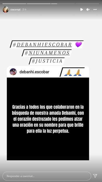 Natalia Esperón, Guillermo Arriaga y más se suman al duelo por Debanhi Escobar