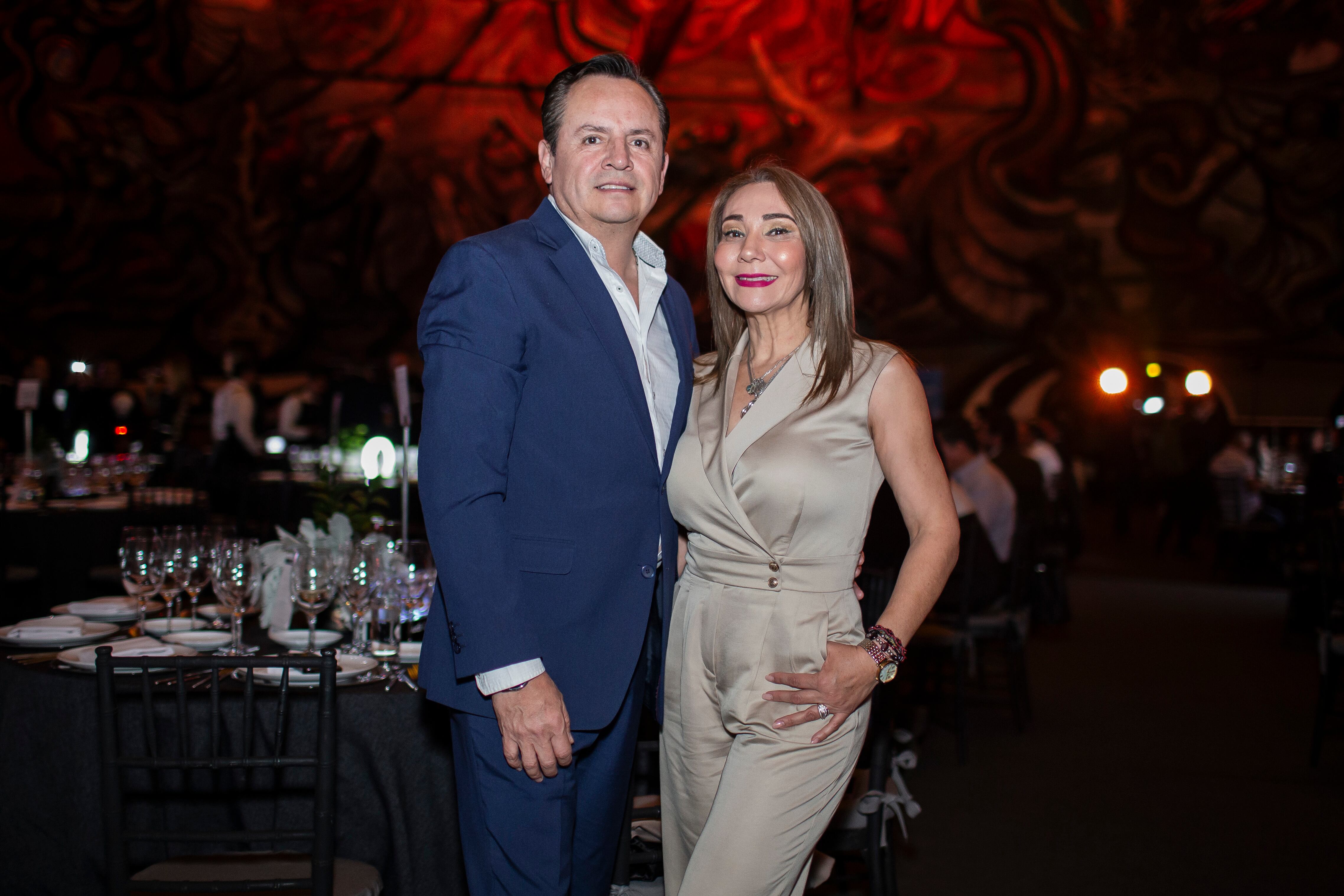 Sidronio Torres e Ileana Gallardo. (Foto: Esteban Torreblanca)