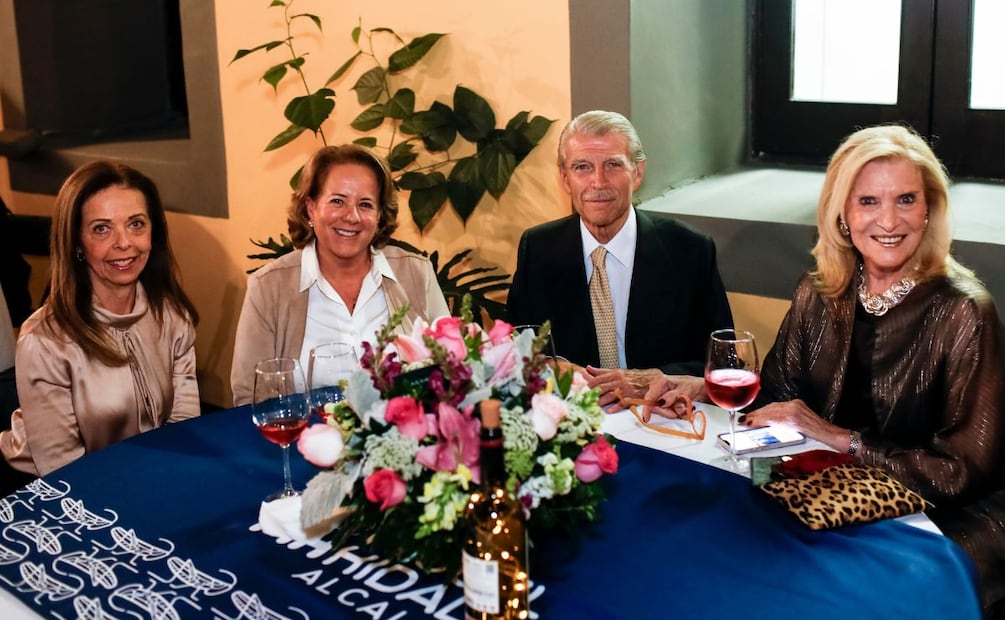 Gina Alpuche, Teresa Zermeño, Luis Gálvez y Viviana Corcuera / Foto: Esteban Torreblanca