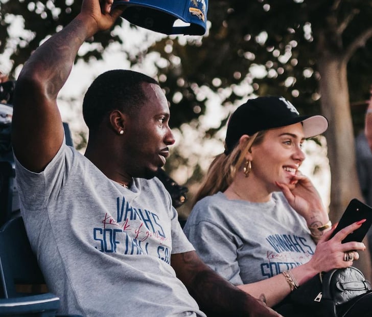 Adele y Rich Paul / Instagram