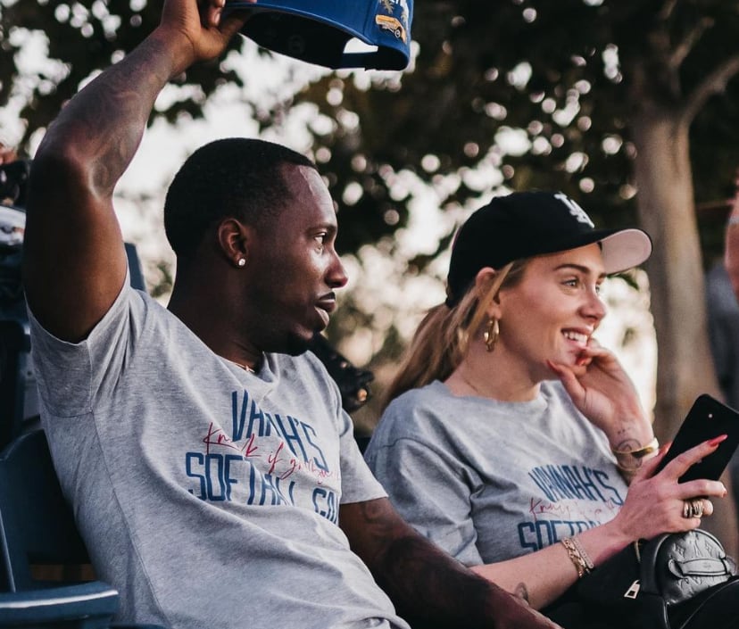 Adele y Rich Paul / Instagram