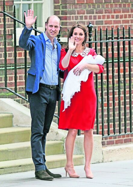 Nuevas y tiernas fotografías del príncipe Louis, hijo de William y Kate Middleton 