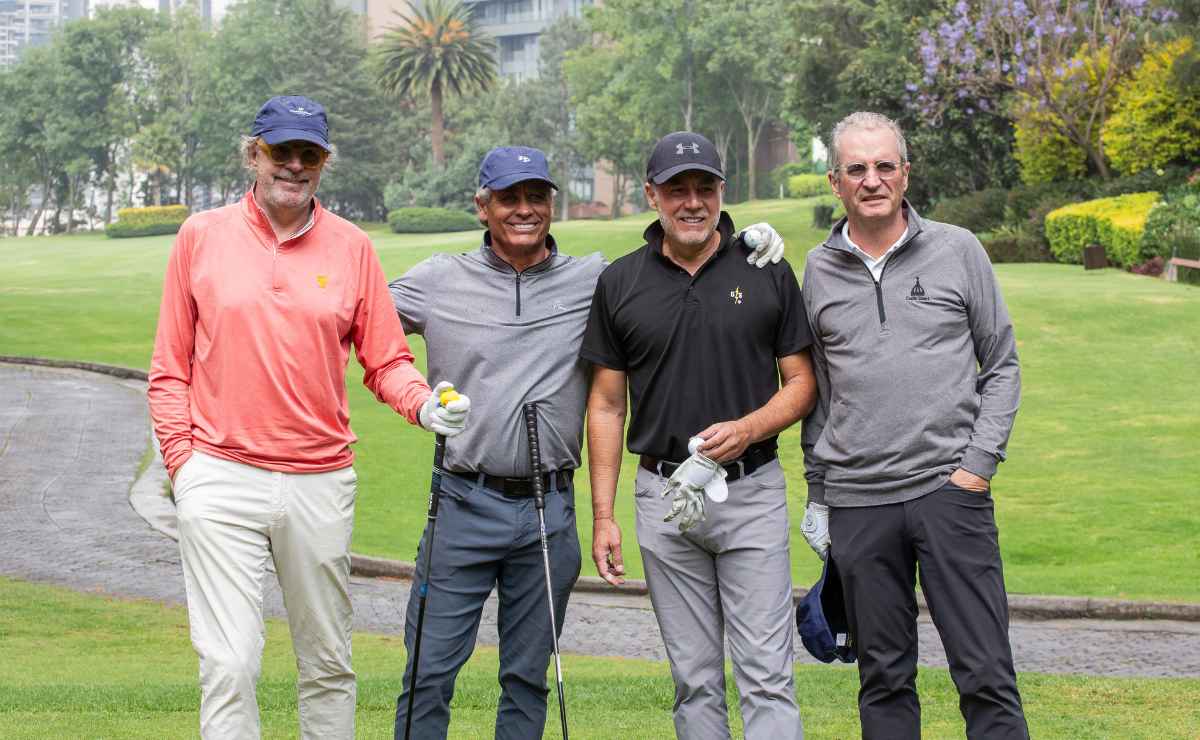 Luis Peyrelongue, Eduardo Samuel del Villar, Sergio Almeida y Javier Prado / Foto: Esteban Torreblanca