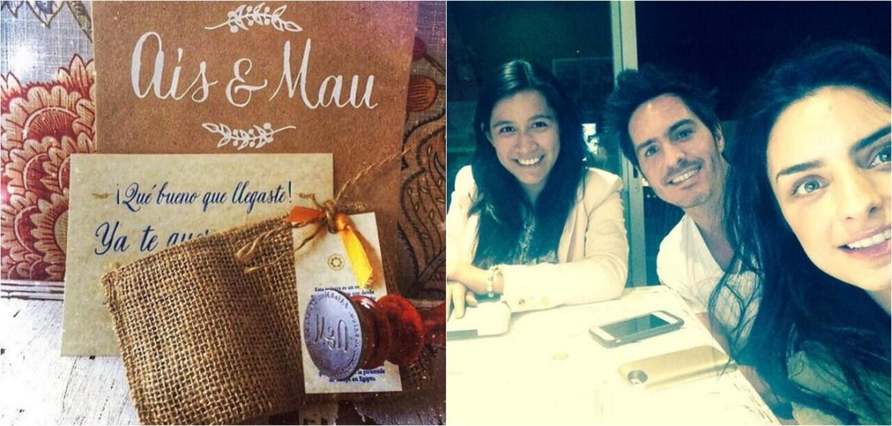 Así se preparan Aislinn Derbez y Mauricio Ochmann para su boda
