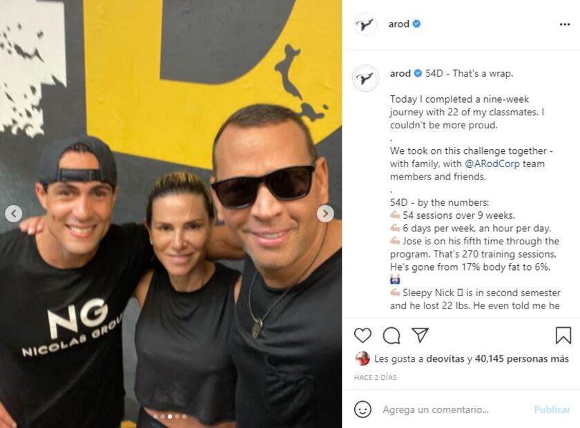 Alex Rodriguez, ex de Jennifer Lopez, aparece con su exesposa