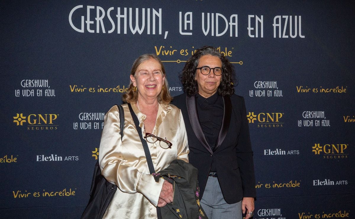 Julia de la Fuente y Consuelo Sáizar / Foto: Edgar Silva Fuentes S.