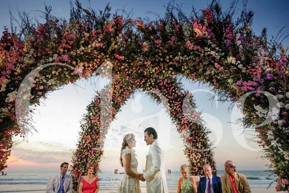 Fotos inéditas de la boda de Claudia Álvarez y Billy Rovzar