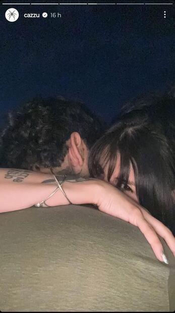 Cazzu y  Christian Nodal/Instagram.