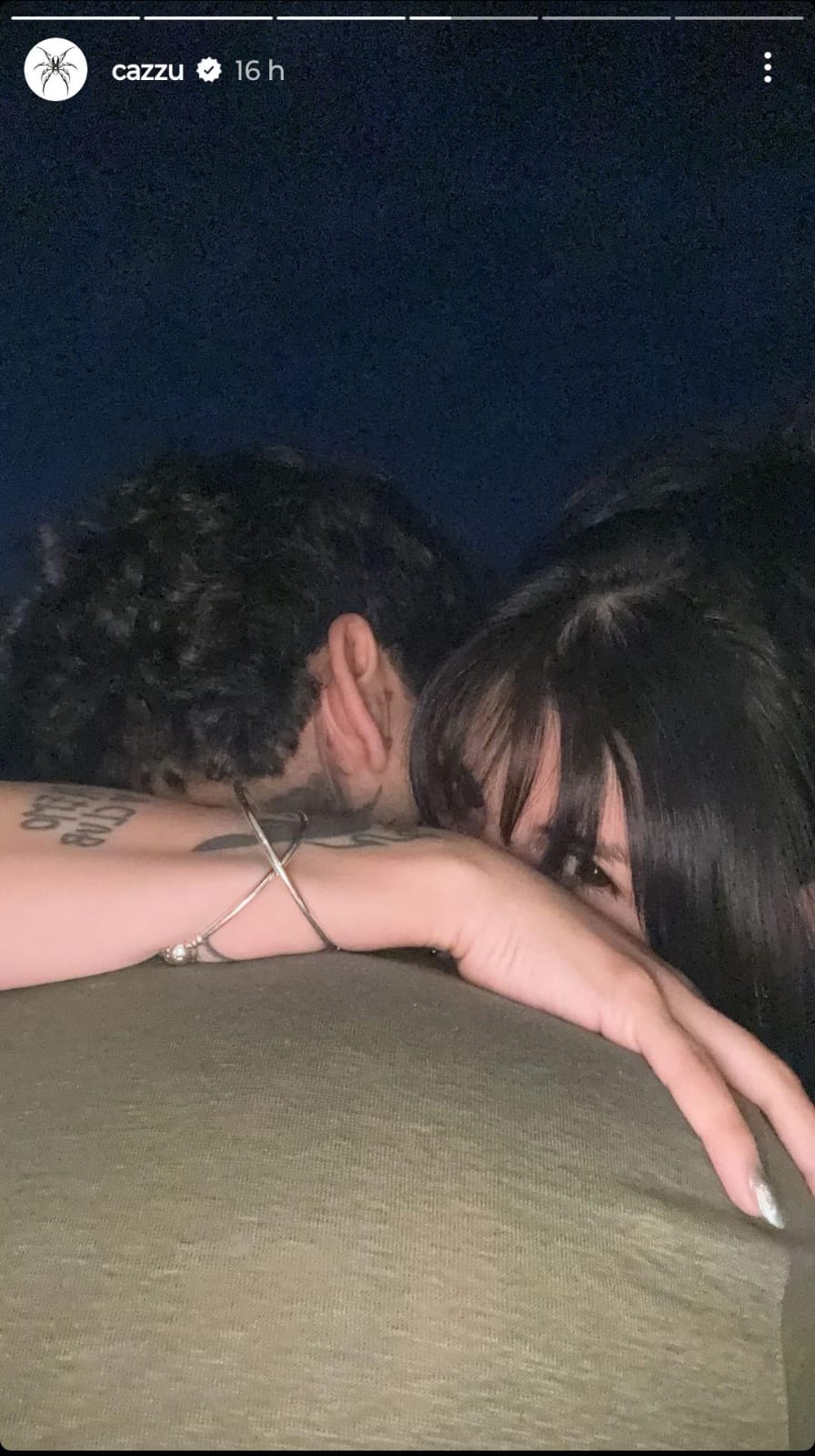 Cazzu y  Christian Nodal/Instagram.