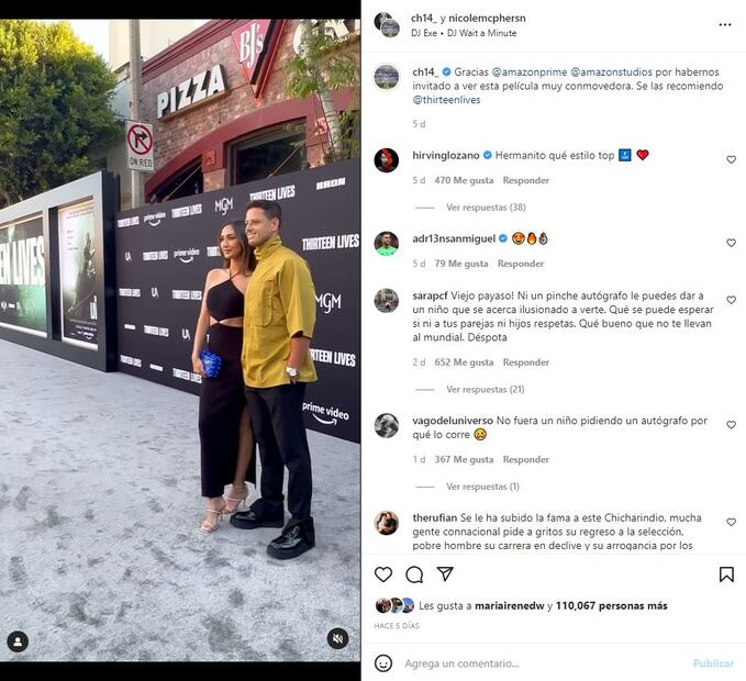 Novia de 'Chicharito' Hernández levanta la voz tras escándalo: "es tan repudiable"
