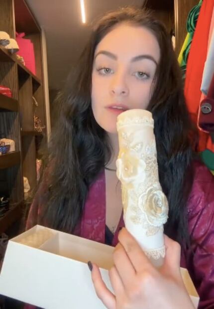 Paola Dalay enseña los preparativos para el bautizo de Tessa, su hija / Foto: TikTok