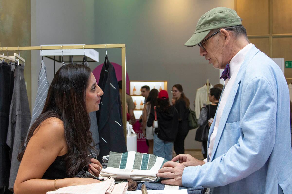 Itzel Zúñiga y George Brassac. (Foto: Angélica Chema)