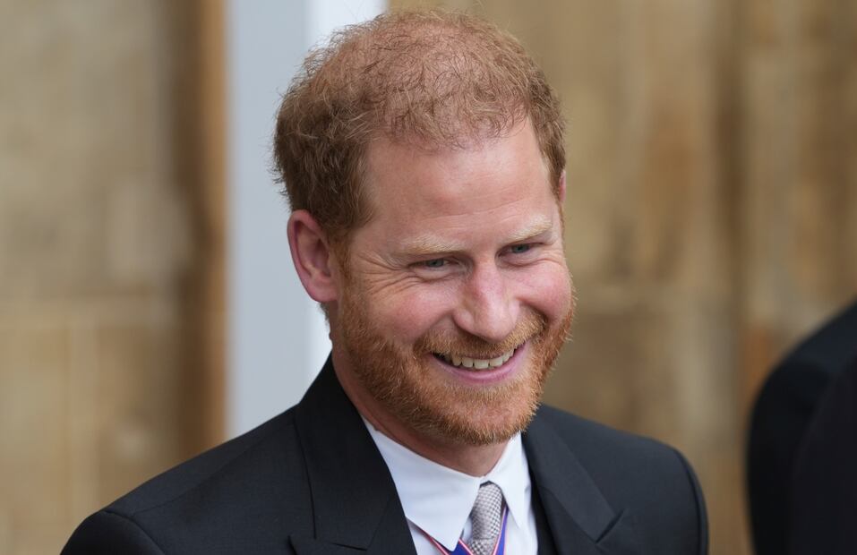 El príncipe Harry en la coronación de Carlos III el sábado 6 de mayo / AP