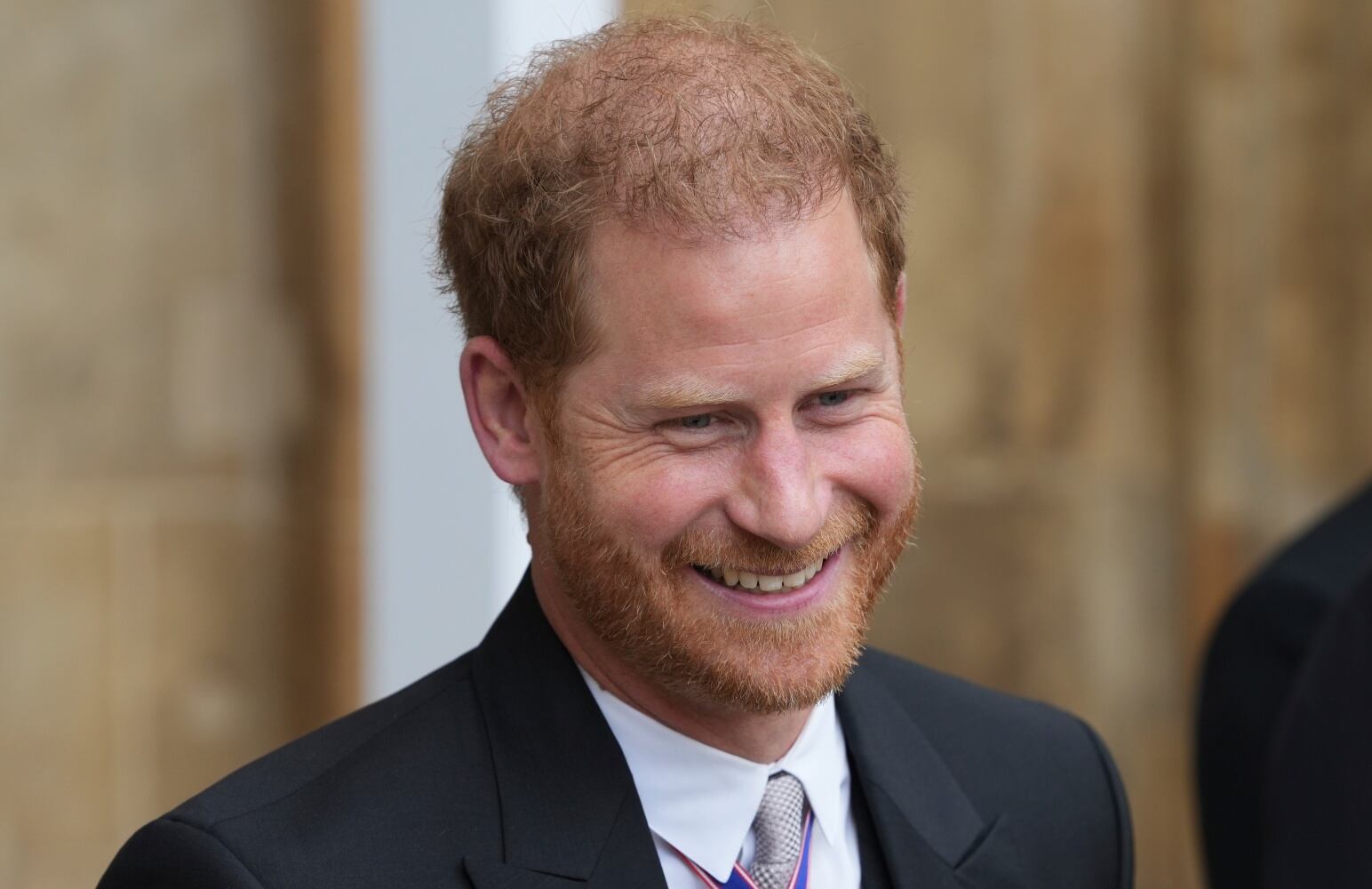 El príncipe Harry en la coronación de Carlos III el sábado 6 de mayo / AP