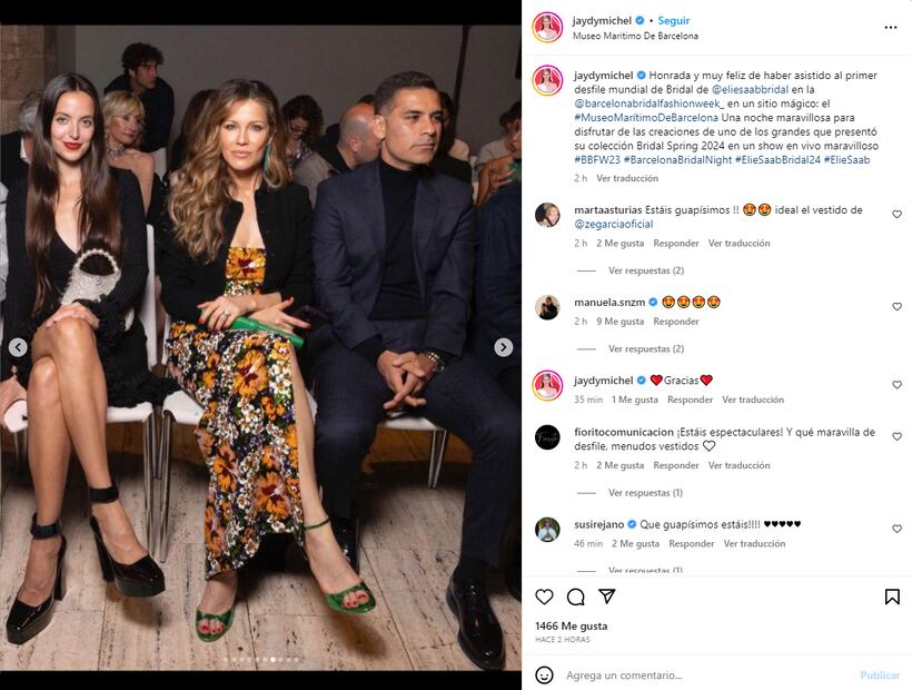 Jaydy Michel comparte el secreto del éxito en su matrimonio de 12 años con Rafa Márquez 