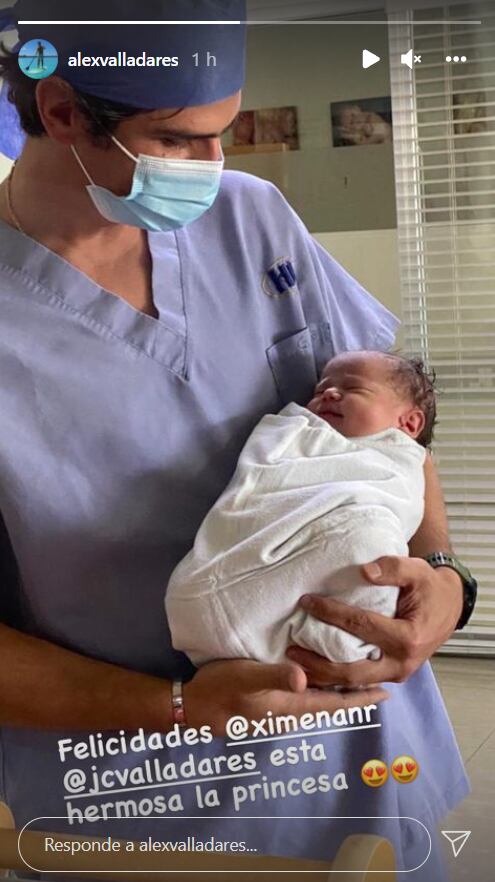 Ximena Navarrete y Juan Carlos Valladares se convierten en papás ¡nació baby Ximena!