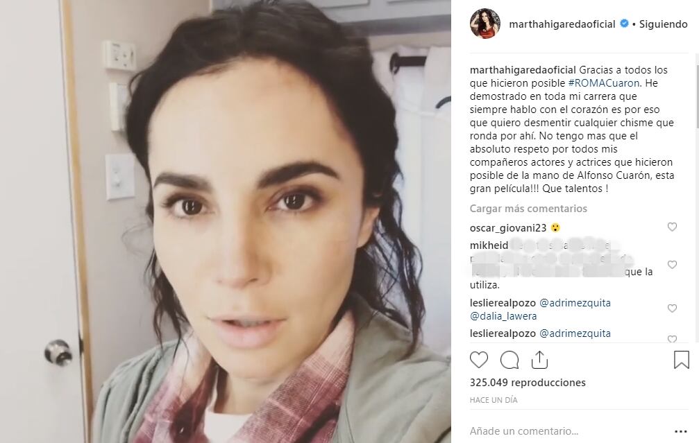 VIDEO: Martha Higareda vuelve a hablar de Yalitza; se deslinda de boicot