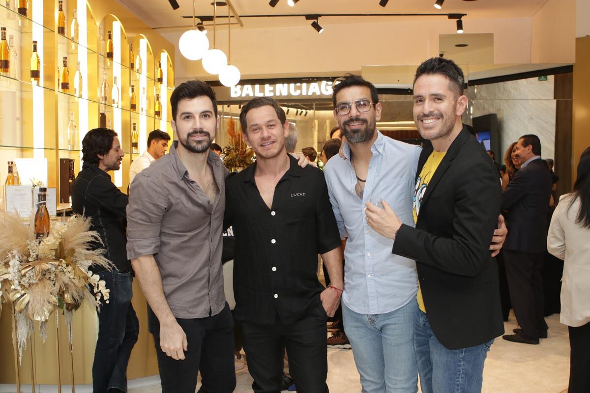 Gerardo García, Edgar Galván, Ricardo Canabal e Iván Peralta. (Foto: Mónica Martínez/ Quadra producciones para VIP)