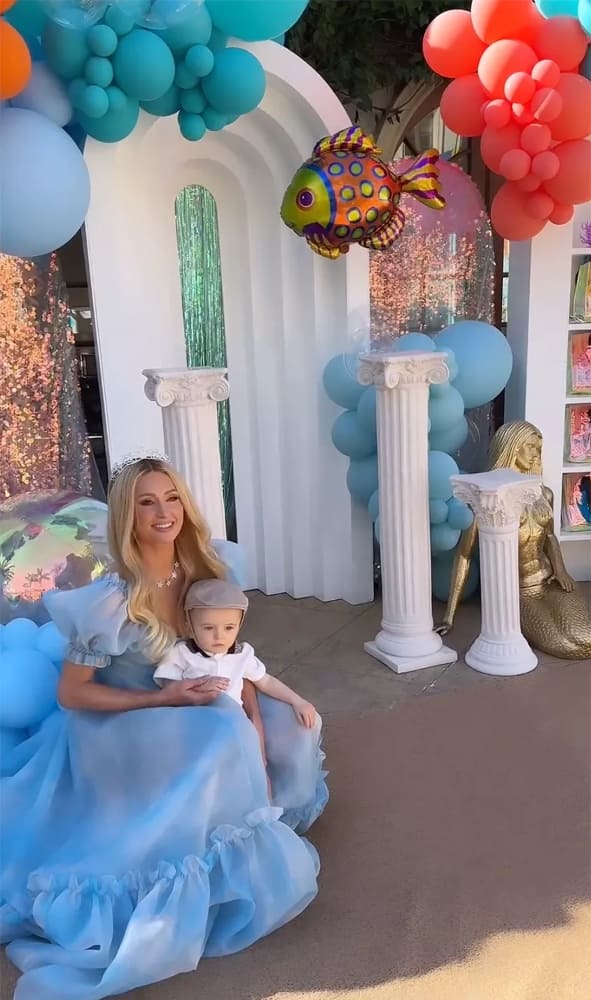 Paris Hilton celebra a su hijo Phoenix con una divertida fiesta / TikTok
