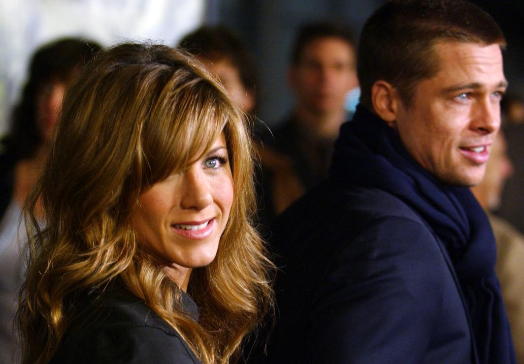 Brad Pitt y Jennifer Aniston de nuevo juntos en divertida escena
