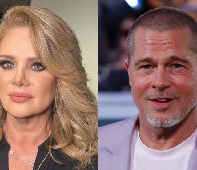 Erika Buenfil conoce a Brad Pitt y su selfie causa sensación: "Inolvidable"