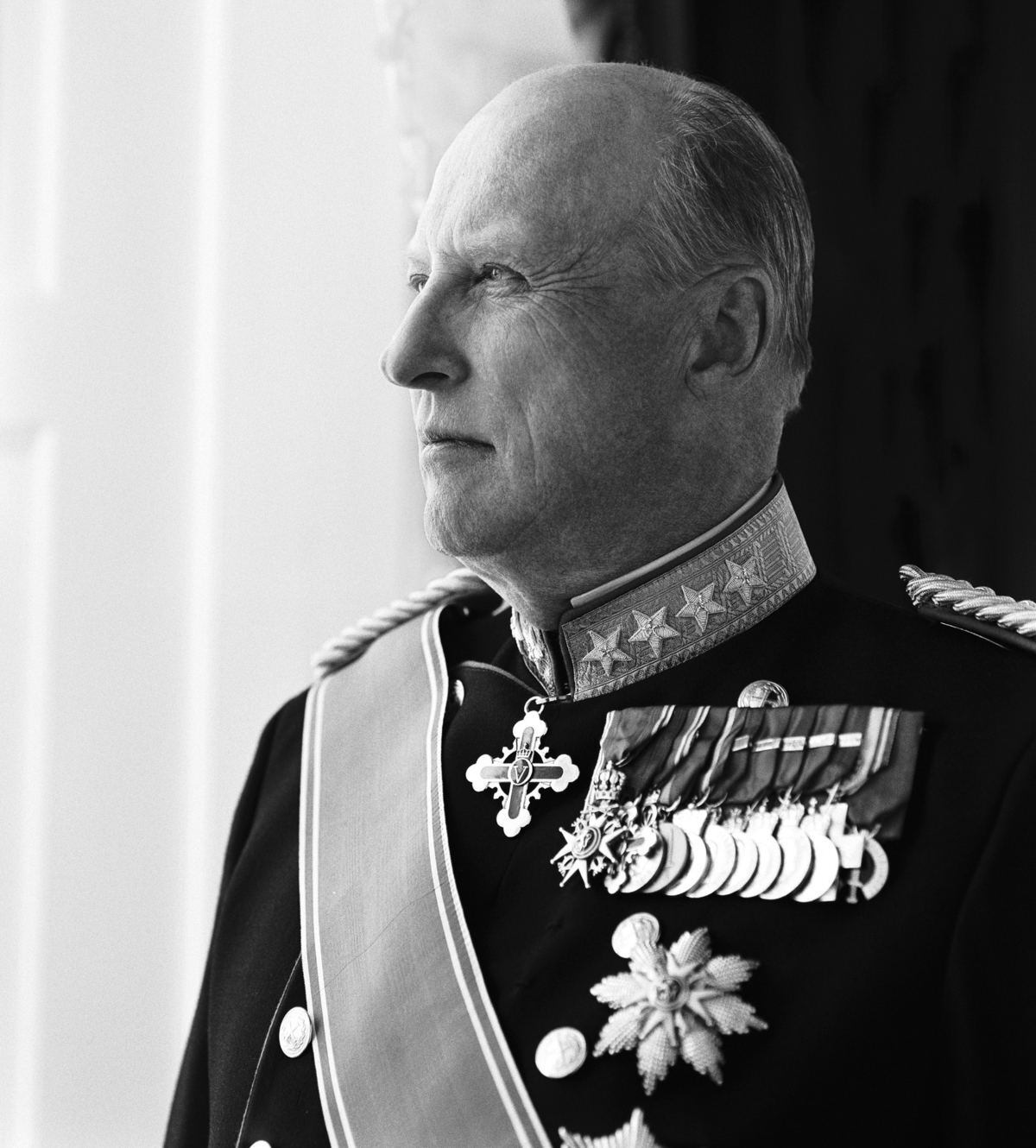 El rey Harald de Noruega (Foto: Instagram)