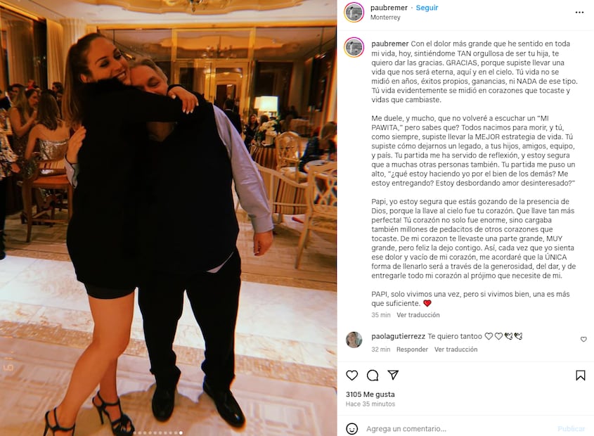 Pau y Carlos Bremer/Instagram