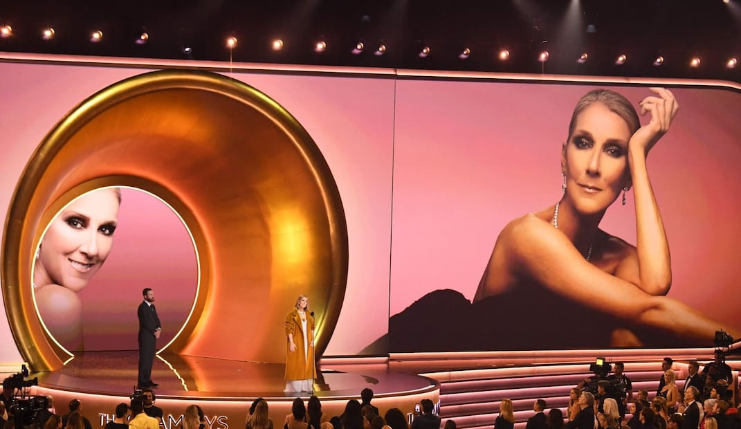 Céline Dion en los premios Grammy 2024 / AFP