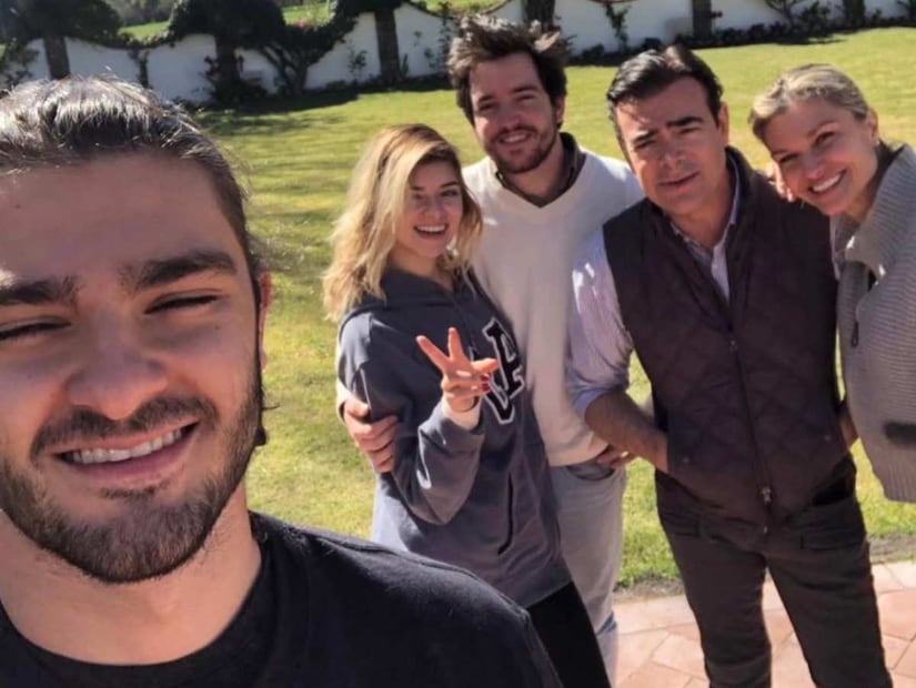 La familia de Toño Mauri / Foto: Instagram @antonio_mauri_