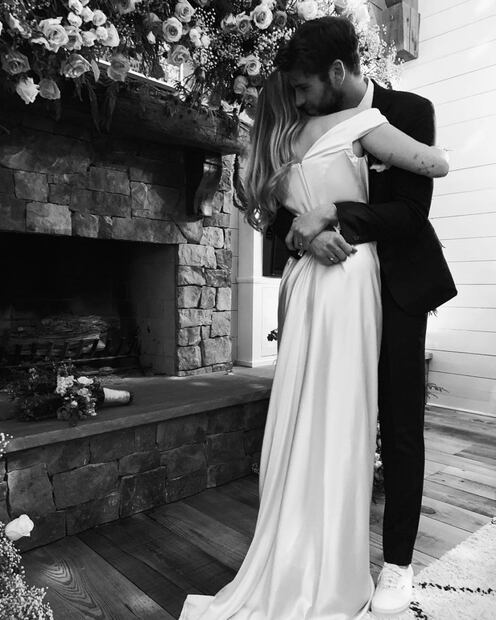FOTOS: ¡Miley Cyrus y Liam Hemsworth sí se casaron!