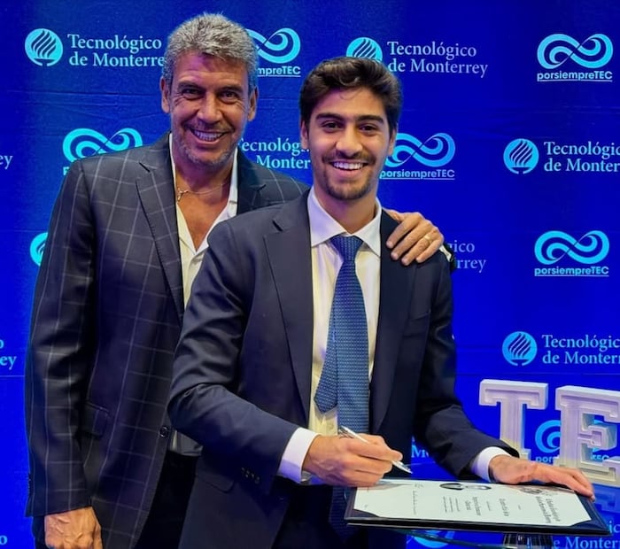 Arturo Elias Ayub y Alejandro Elias Slim / Foto: Instagram @yazzbethr - @storytellers.tec