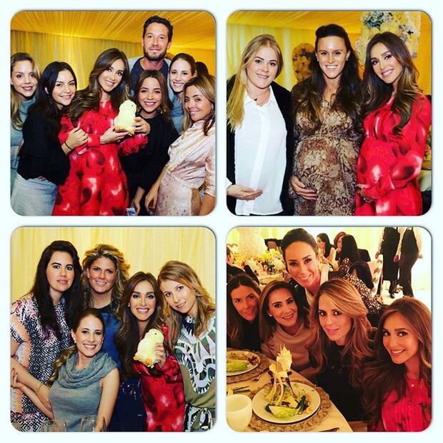 FOTOS: El primer baby shower de Anahí 