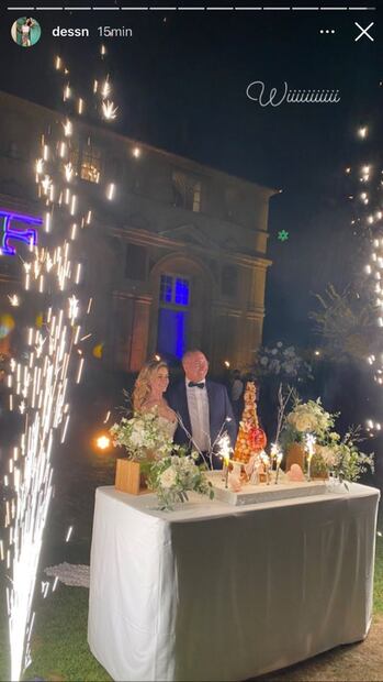 Fotos: así fue la elegante boda religiosa de Altair Jarabo y Frèdèrick García