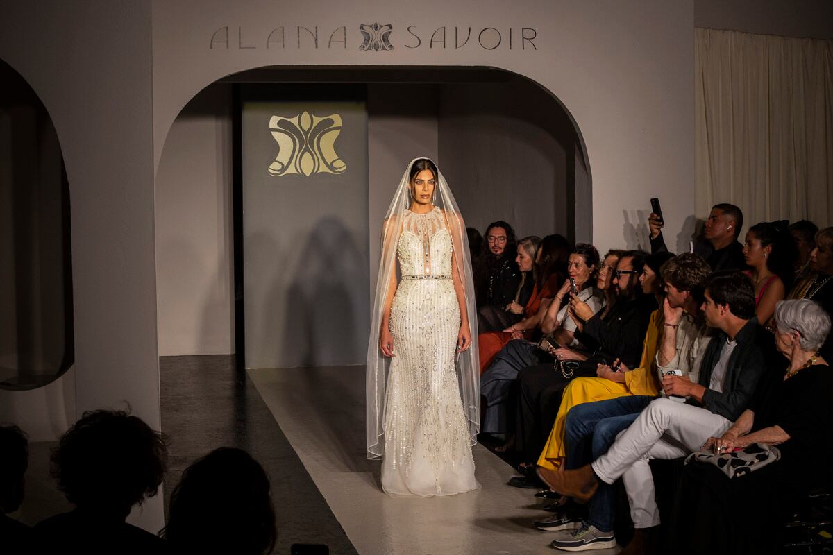 Novia de Alana Savoir. (Foto: Esteban Torreblanca)