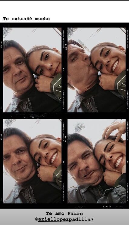 María Levy celebra su cumpleaños con emotivas imágenes de su infancia con su papá y su hermana