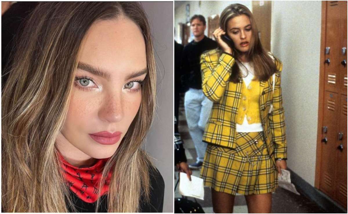 Belinda se canaliza en "Clueless" como Cher Horowitz con minifalda de Dolce & Gabbana