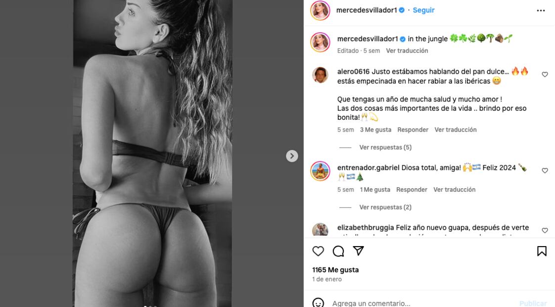 Mercedes Villador/Instagram.