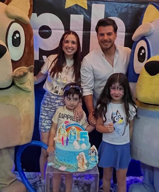 Fátima Torre y Héctor Salazar en la fiesta de su hijo Diego / Foto: Instagram